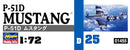 1:72 P-51D Mustang