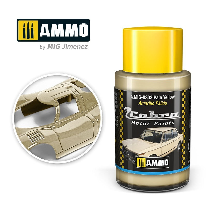 Cobra Motor Amarillo Pálido