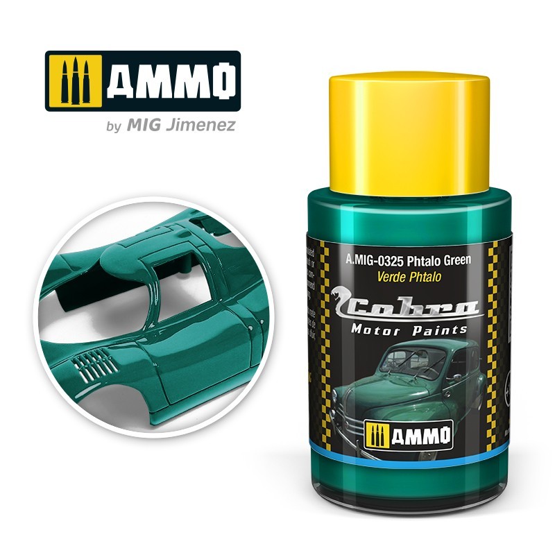 Cobra Motor Verde Phtalo