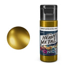 Luminous Yellow Metallic Wash