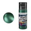 Shimmering Green Metallic Wash