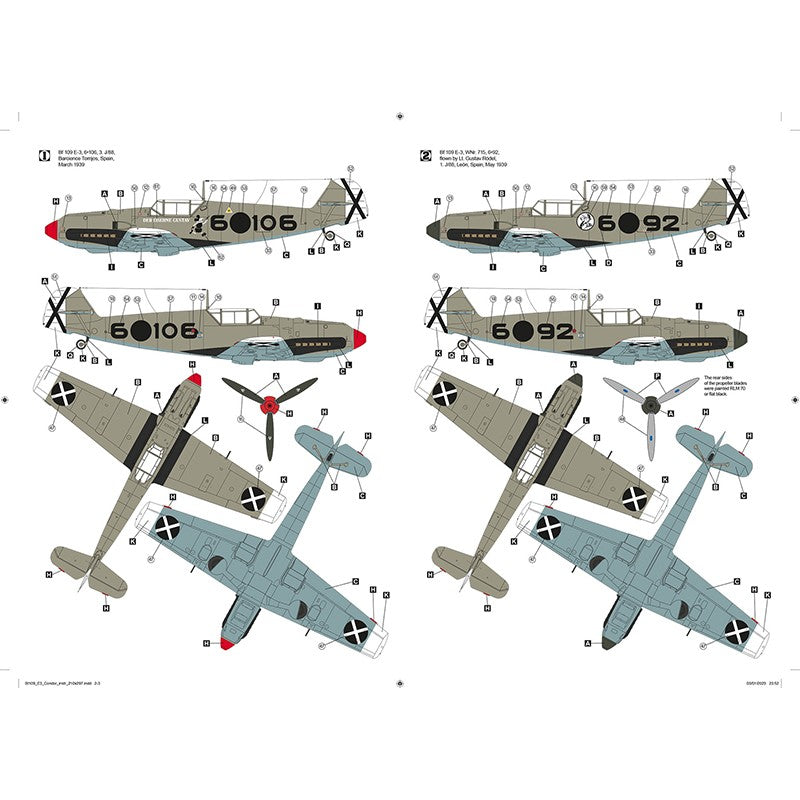 1/32 Messerschmitt Bf-109 E-3 Legion Condor