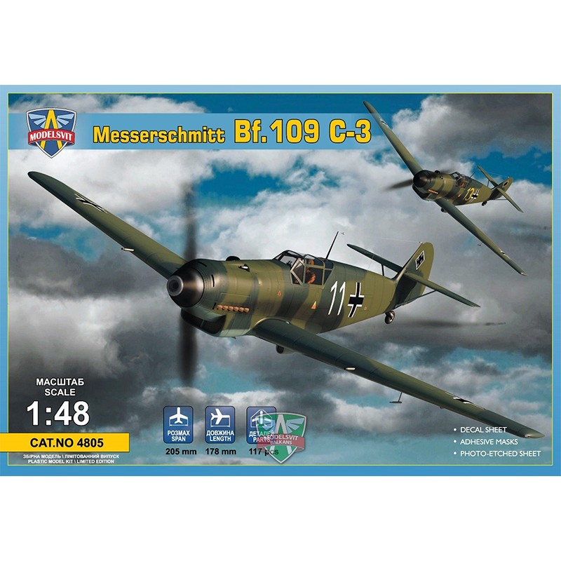 1/48 Messershmitt Bf.109 C-3