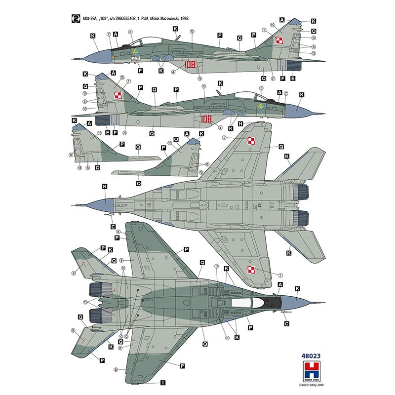 1/48 MiG-29 Polish Air Force
