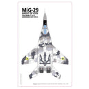 1/48 Ukrainian Air Force MIG-29 9-13 “Ghost of Kiev” Digital Camouflage Limited Edition