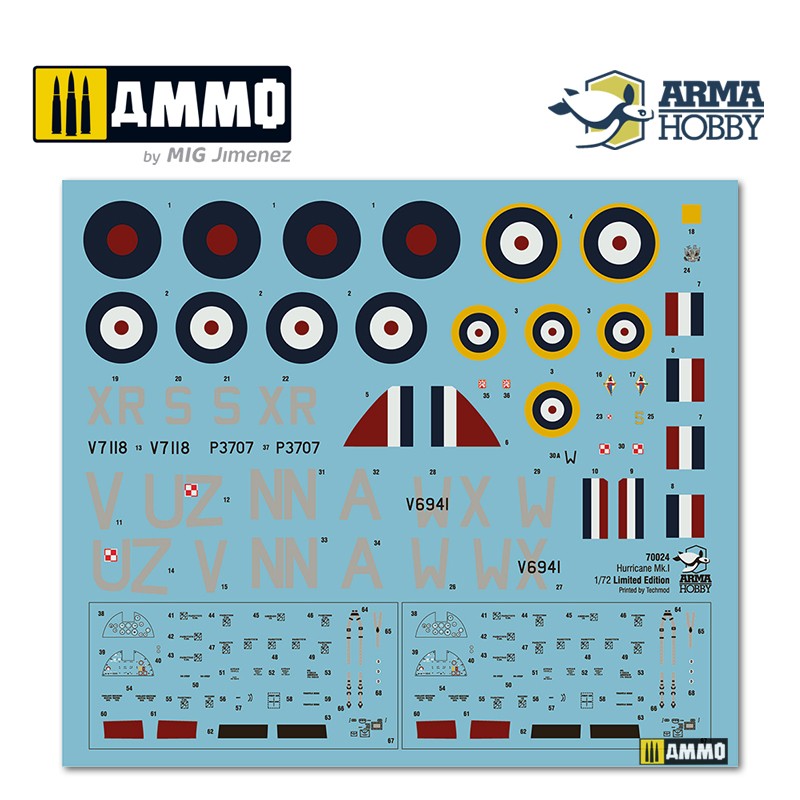 1/72 Hurricane Mk I Allied Squadrons Limited Edition
