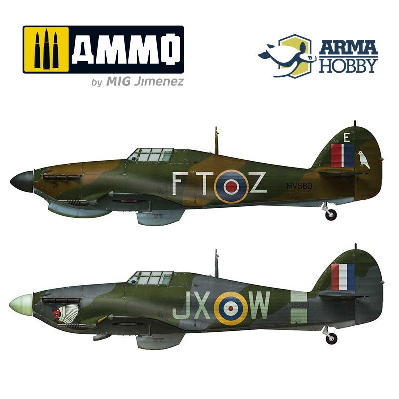 Avión 1/72 Hurricane Mk IIc Expert Set