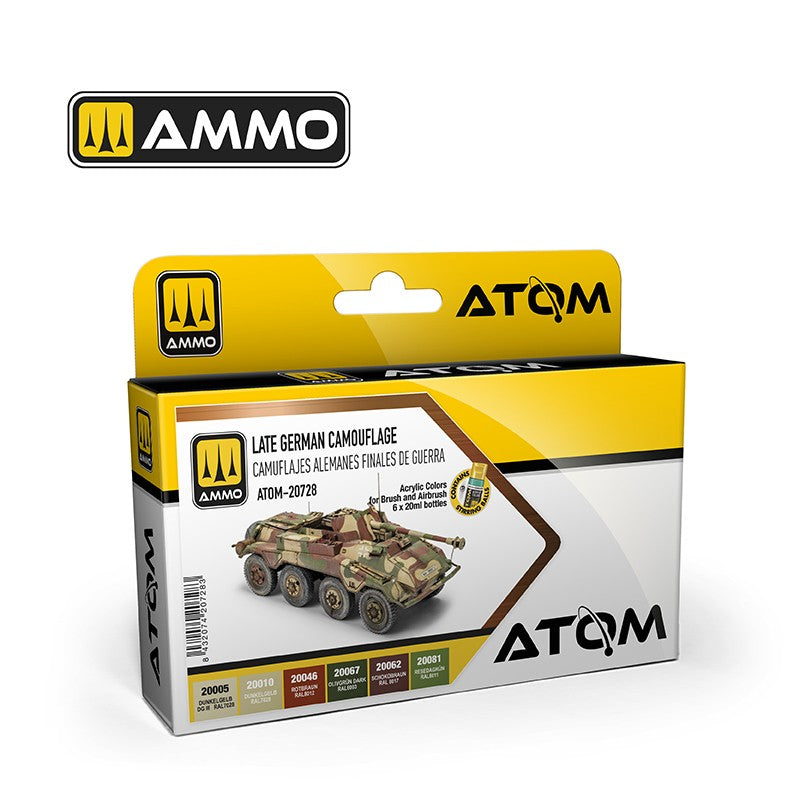 ATOM Set Camuflajes Alemanes Finales de Guerra