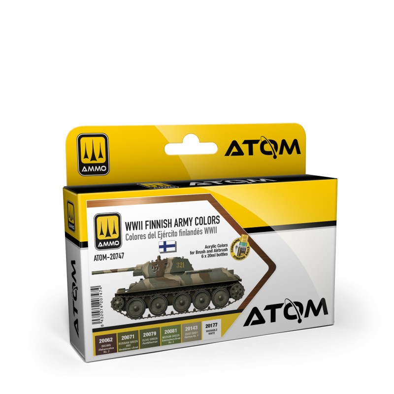 ATOM Set Colores del Ejercito Finlandes WWII