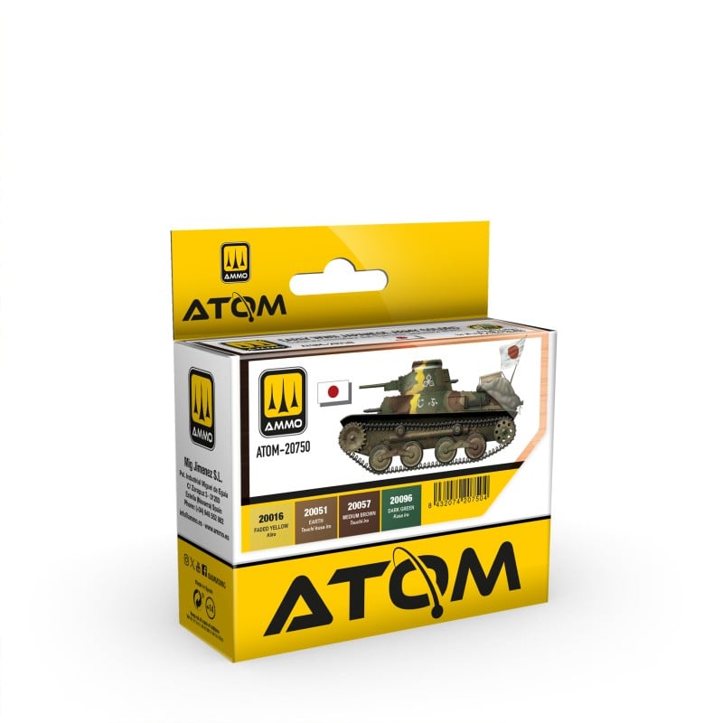ATOM Set Colores Iniciales del Ejercito Japones WWII