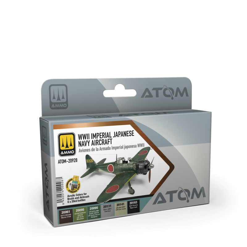 ATOM Set Aviones de la Armada Imperial Japonesa en la WWII