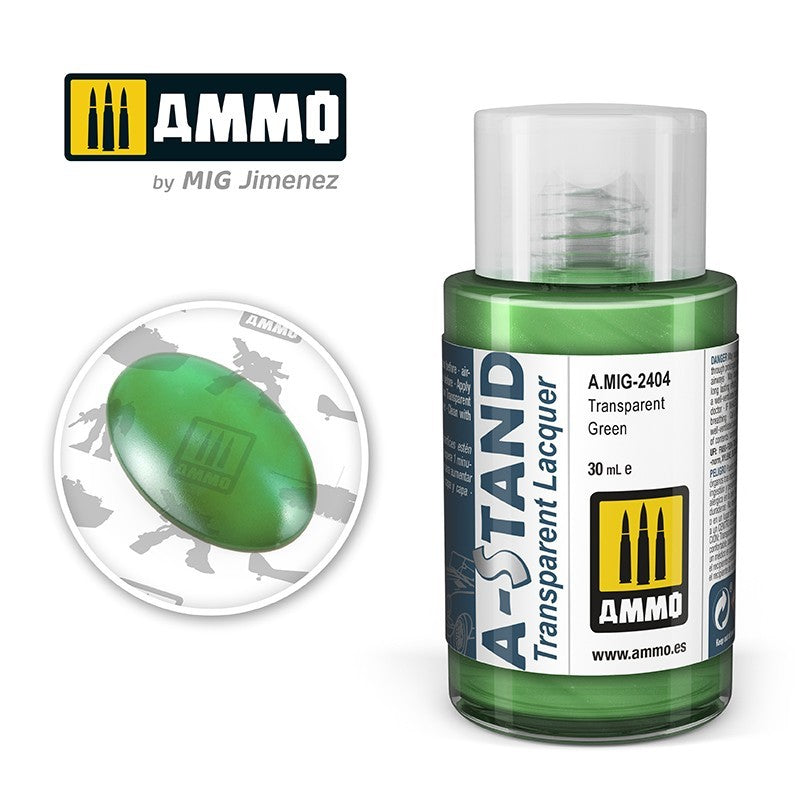 A-STAND Verde Transparente