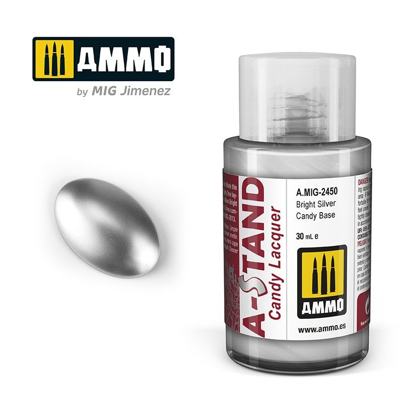 A-STAND Candy Base Plata Brillante