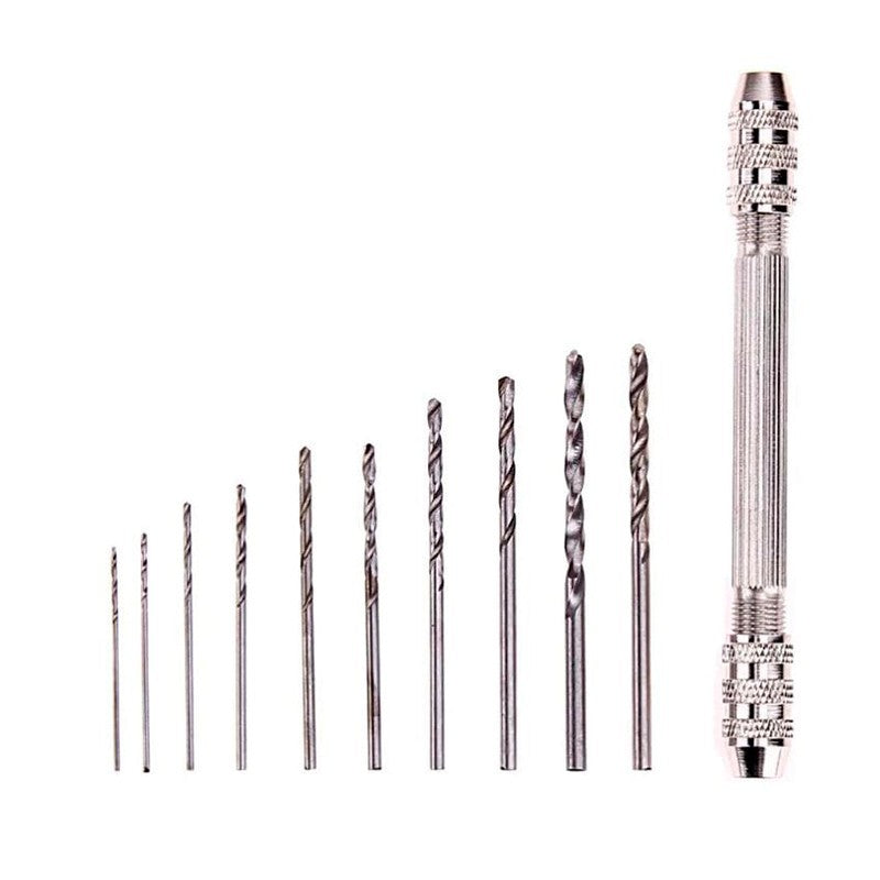 Taladro Manual Dual + 10 Brocas