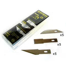 Repuestos de bisturi, hoja curva, recta y plana