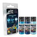 Crystal Blue Real Heavy Metal Set