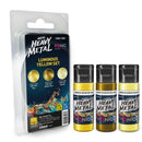 Luminous Yellow Real Heavy Metal Set