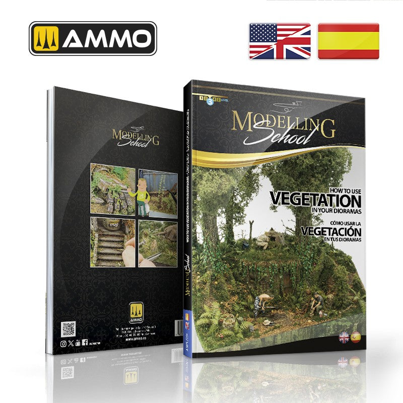 MODELLING SCHOOL - Cómo usar la Vegetación en tus Dioramas (Bilingüe)