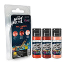 Molten Red Real Heavy Metal Set
