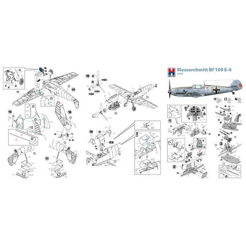 1/32 Messerschmitt Bf 109 E-4