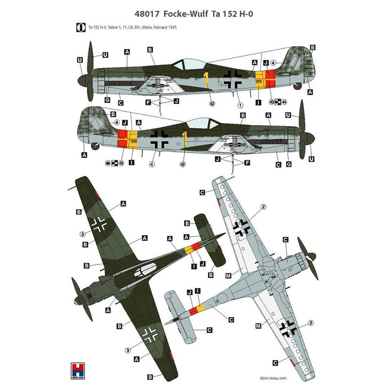 1/48 Focke-Wulf Ta 152 H-0