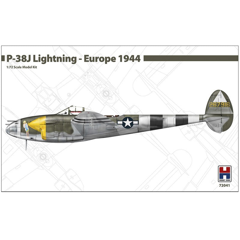 1/72 P-38J Lightning - Europe 1944