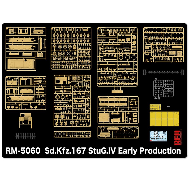 1/35 Sd.Kfz.167 StuG.IV Early Production w/workable track links, without interior