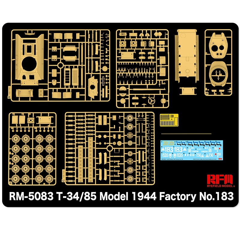 1/35 T-34/85 Model 1944 Factory No.183