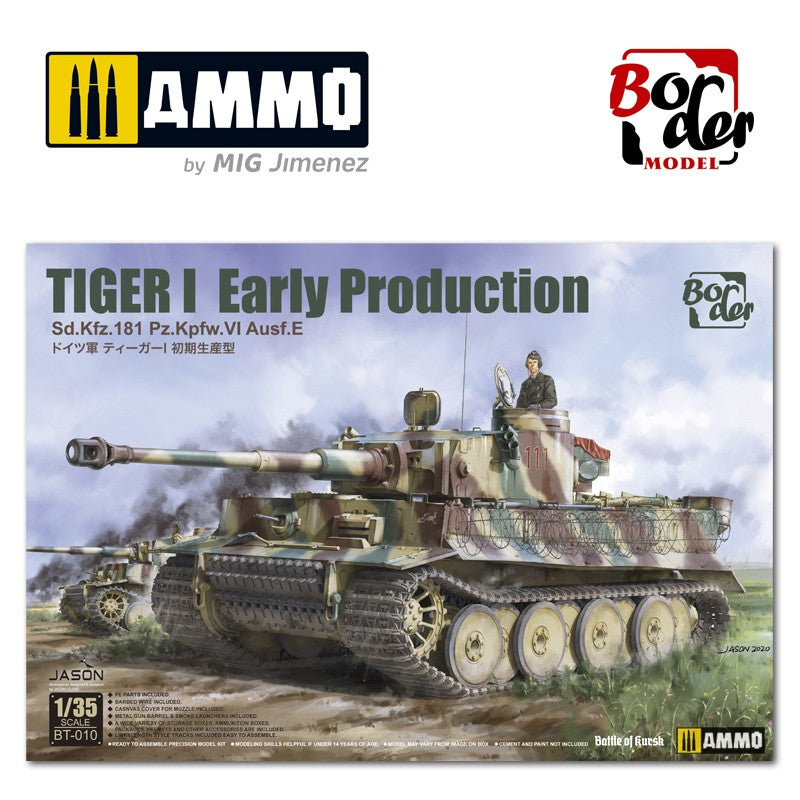 1/35 Tiger I Early Production Sd.Kfz.181 Pz.Kpfw.VI Ausf.E "Battle of Kursk"