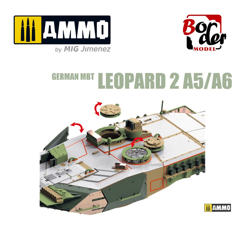 1/72 GERMAN MBT LEOPARD 2 A5/A6
