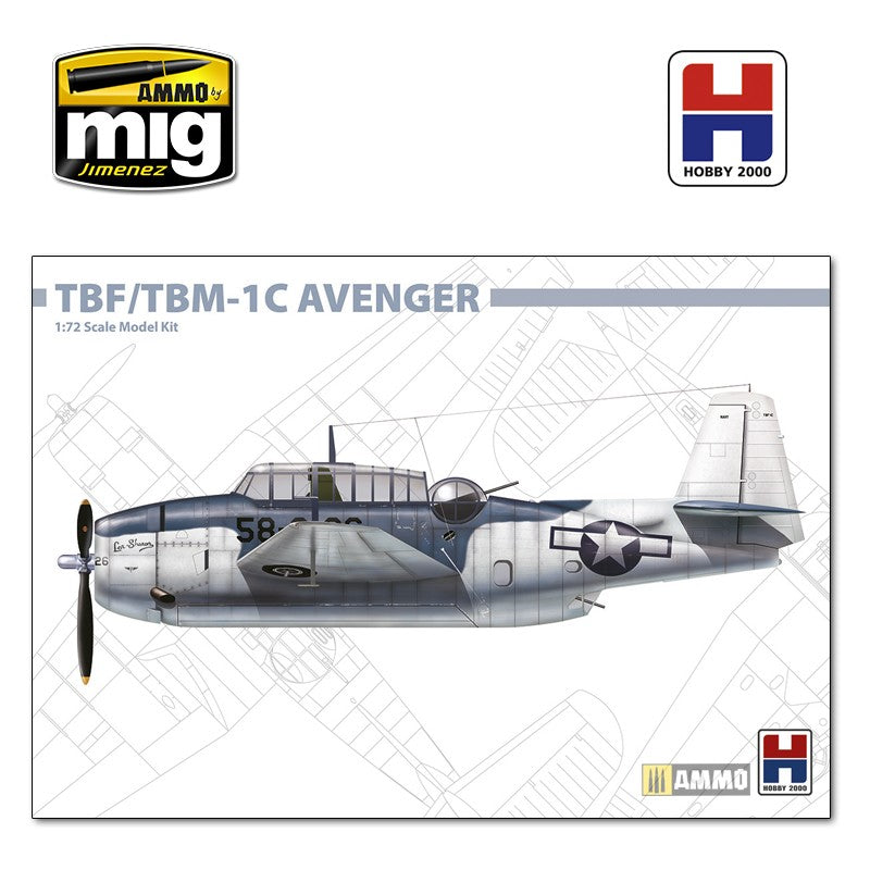 1/72 Grumman TBF/TBM-1C Avenger