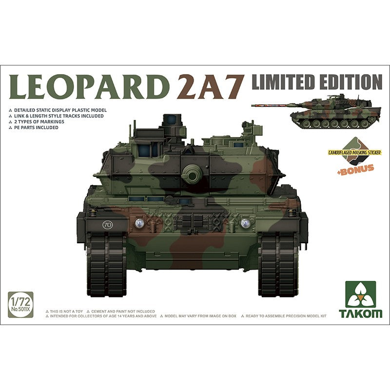 Leopard 2A7 edición limitada 1:72