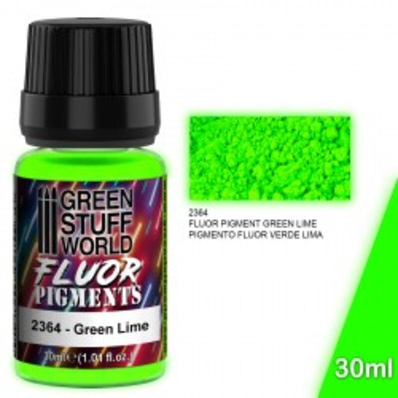 Pigmento Fluor GREEN LIME 30ml