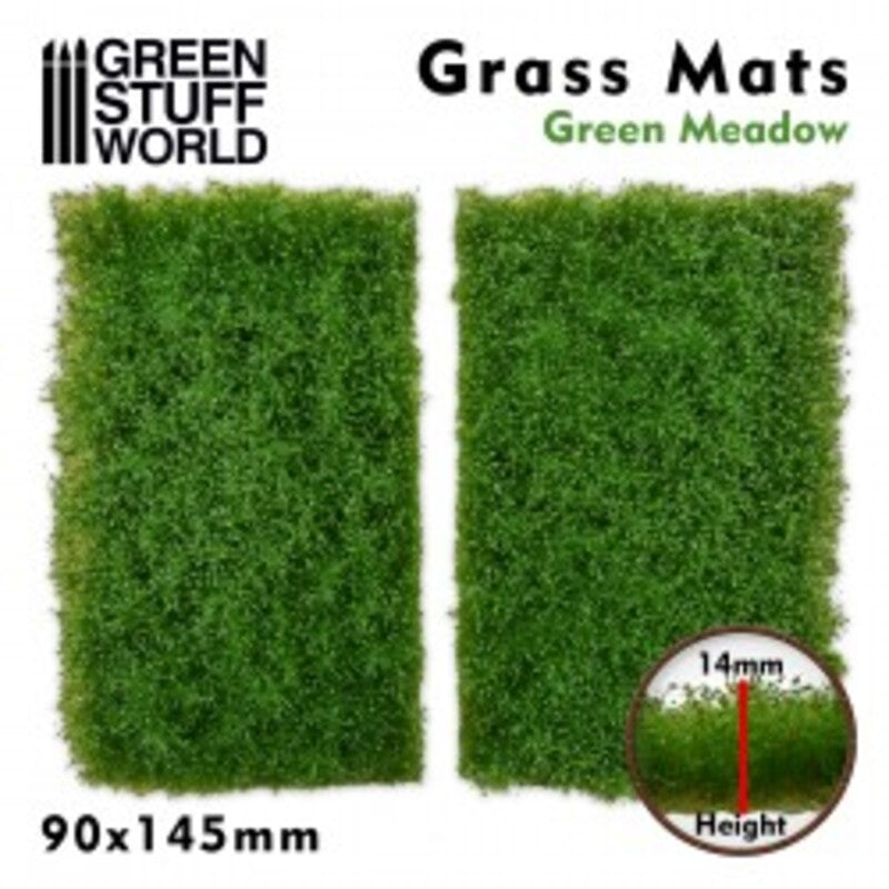 Tapete recortable GREEN MEADOW 14mm (2pc)