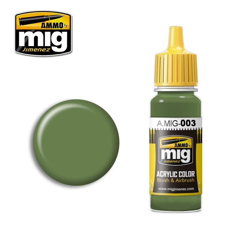 Pintura RAL 6011 RESEDAGRÜN