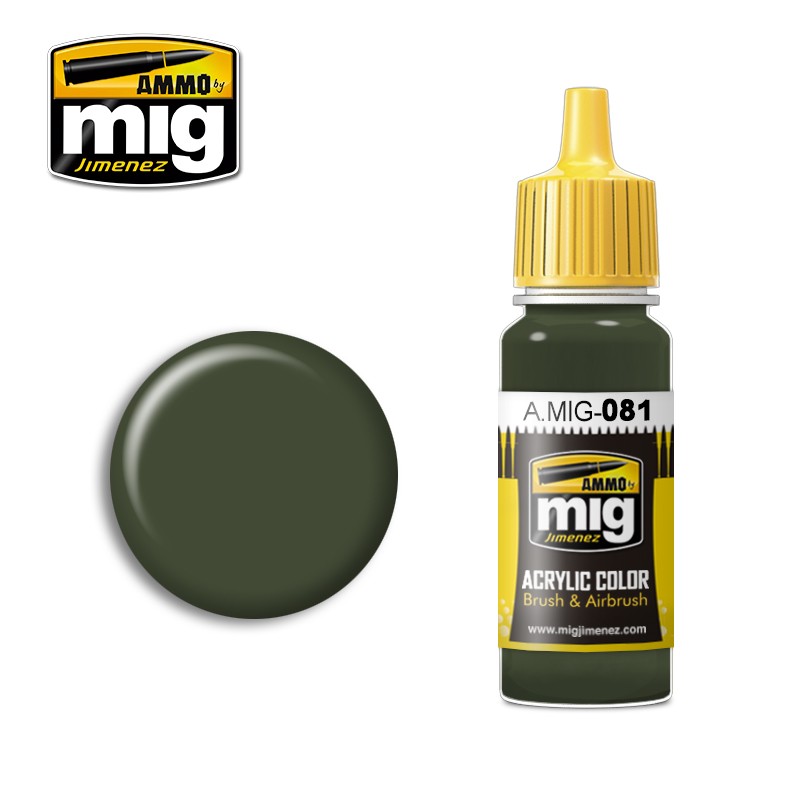 Pintura US OLIVE DRAB VIETNAM ERA (FS 24087)