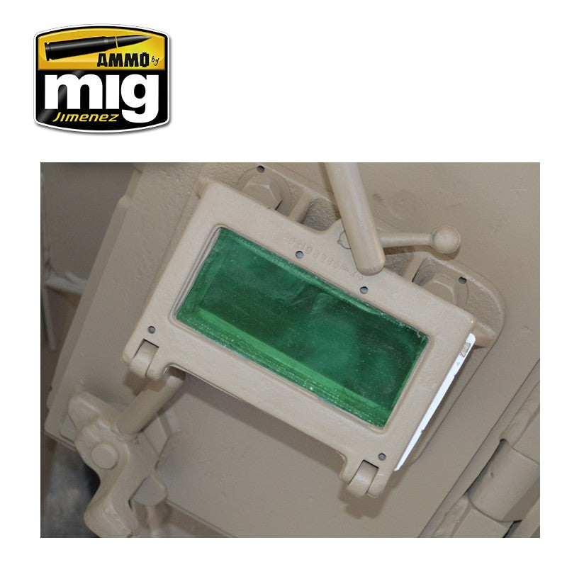 Pintura CRYSTAL GREEN PERISCOPE  (AND TAIL LIGHT ON)