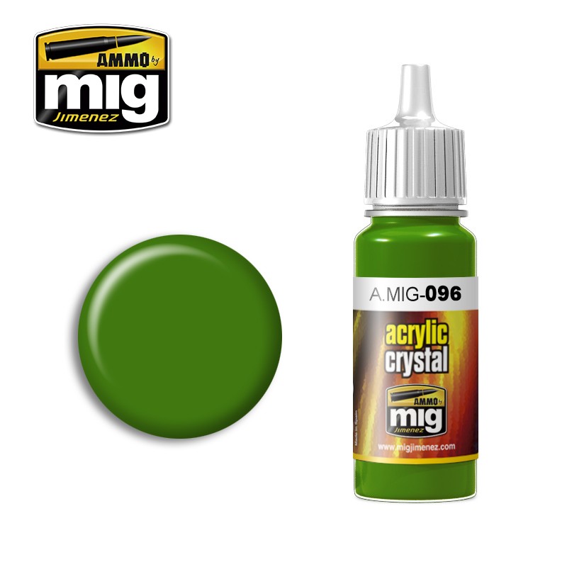 Pintura CRYSTAL GREEN PERISCOPE  (AND TAIL LIGHT ON)