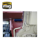 Pintura CRYSTAL BLACK BLUE (AND TAIL LIGHT OFF)