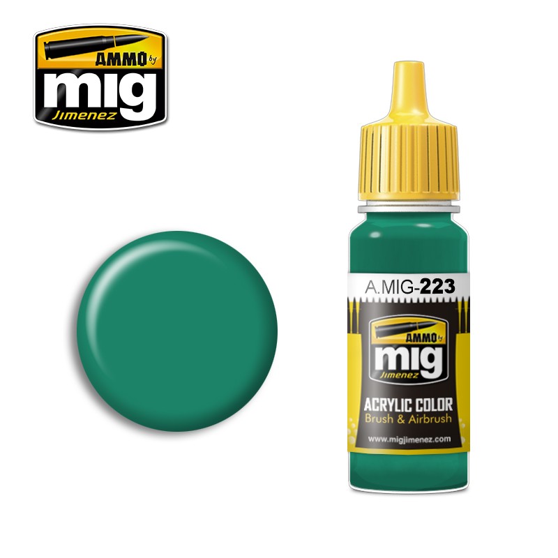 Pintura INTERIOR TURQUOISE GREEN
