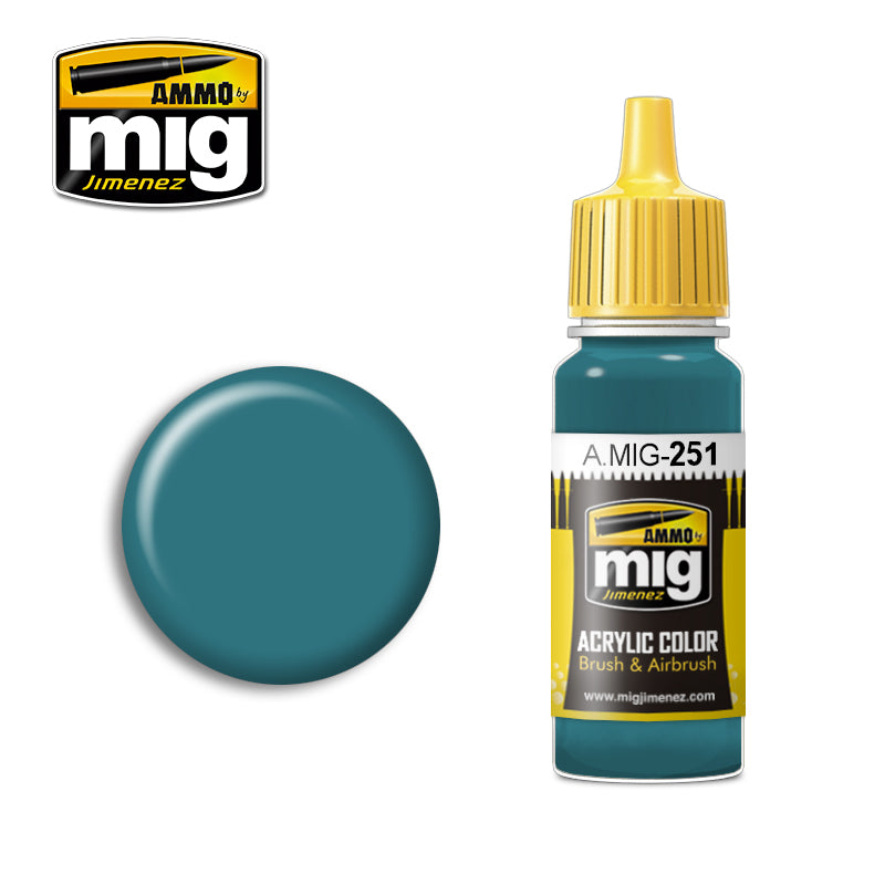Pintura azul ruso AMT-7