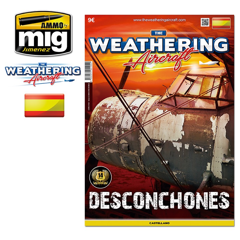 The weathering aircraft N°2 desconchones