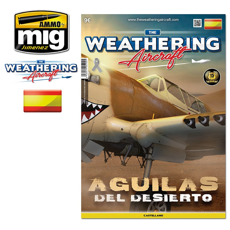 The weathering aircraft N°9 Águilas del desierto