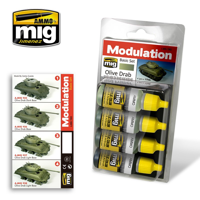 Set figuras OLIVE DRAB MODULATION SET