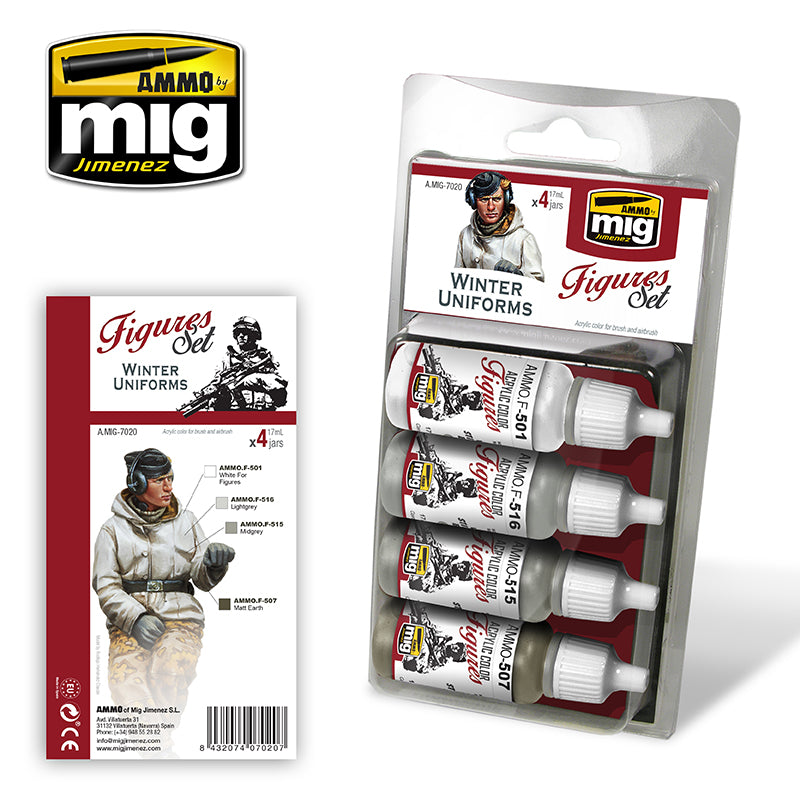 Set figuras WINTER UNIFORMS