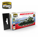 Set de pinturas MODERN RUSSIAN CAMO COLORS