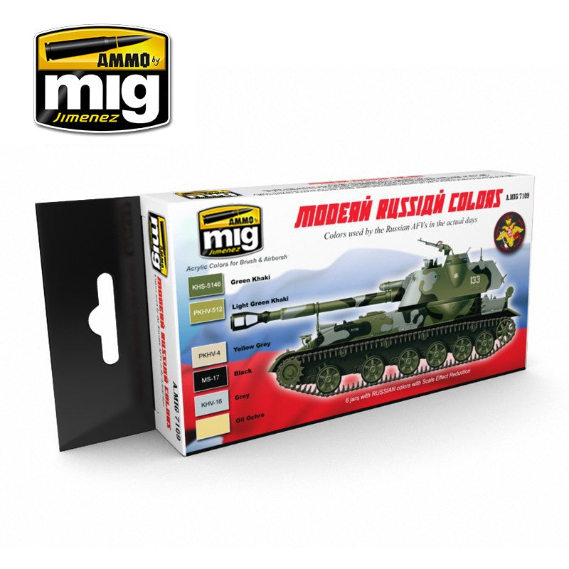 Set de pinturas MODERN RUSSIAN CAMO COLORS