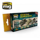 Set colores WARGAME EARLY AND DAK GERMAN SET