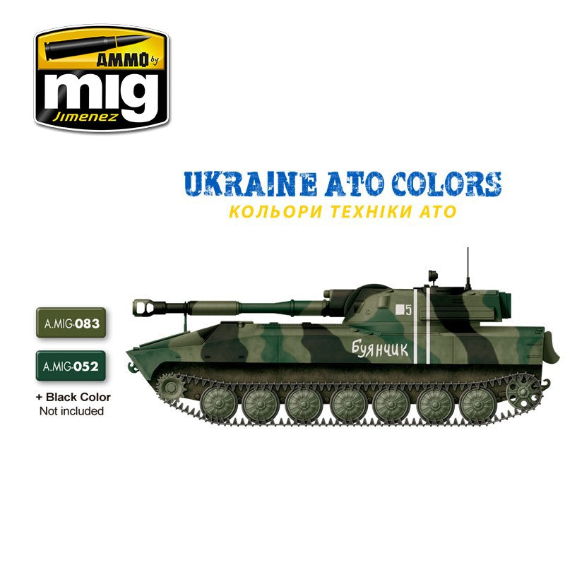 Set de pinturas UKRAINE ATO COLORS