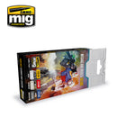 Set de pinturas MECHAS AND ROBOTS COLORS